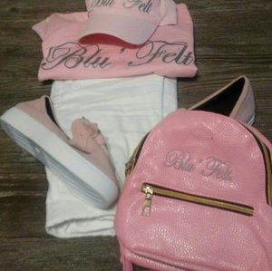 Girls children Babydoll tees , hat's an backpack